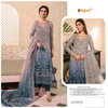 C 1349 Rosemeen Organza Shaded Embroidery Pakistani Suits Wholesale Shop In Surat